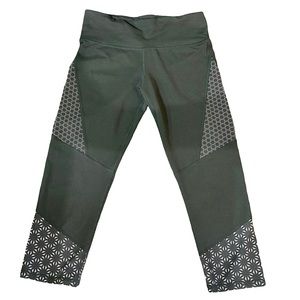 Champion C9 grey print capri leggings